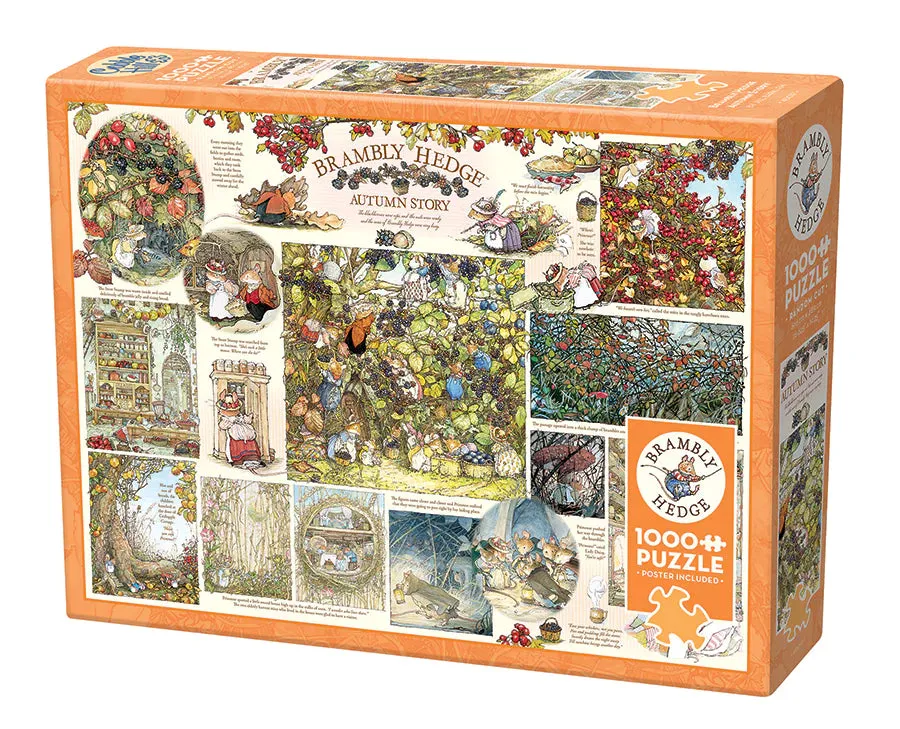 Brambly Hedge Autumn Story 1000PC Compact Puzzle