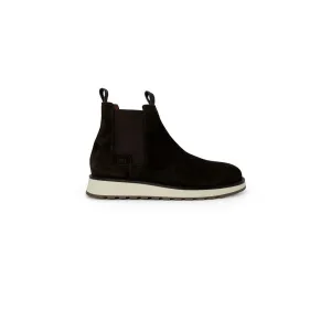 Brown Suede Leather Boot