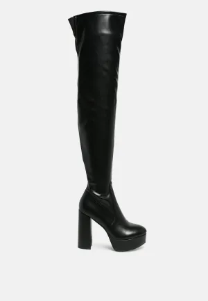 Bubble Over-The-Knee Boot By Ruw