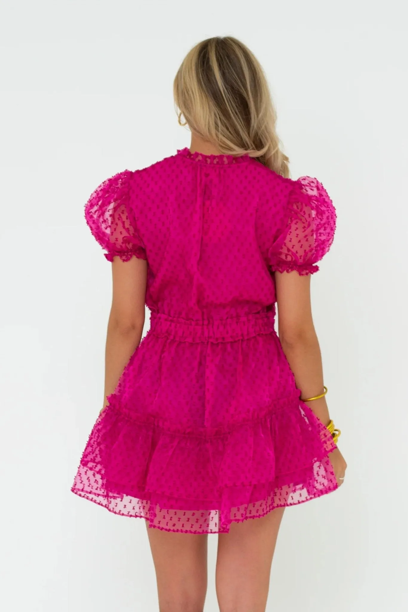 Buddy Love: Clementine Dottie Dress in Pink