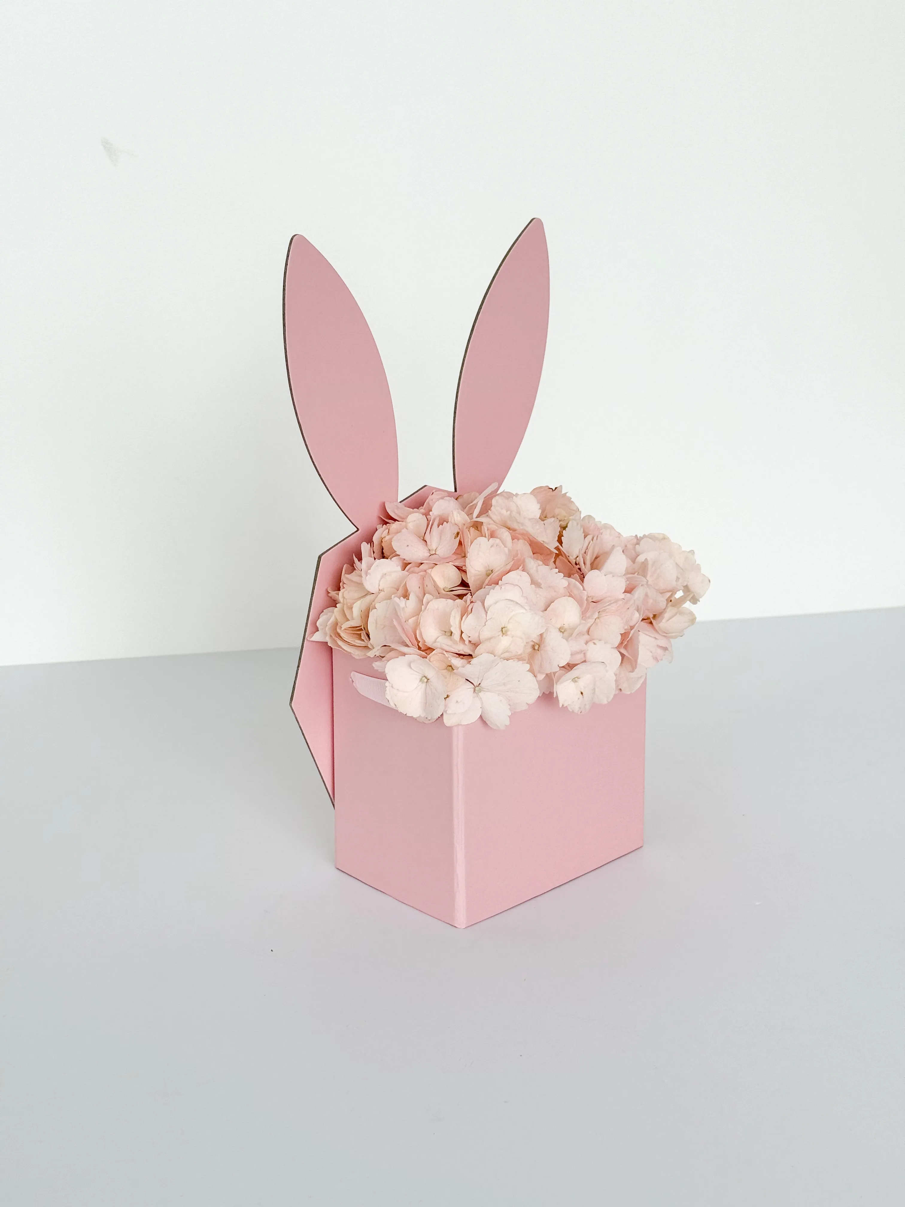 Bunny-Shaped Flower Basket – Perfect for Easter and Spring Decorations