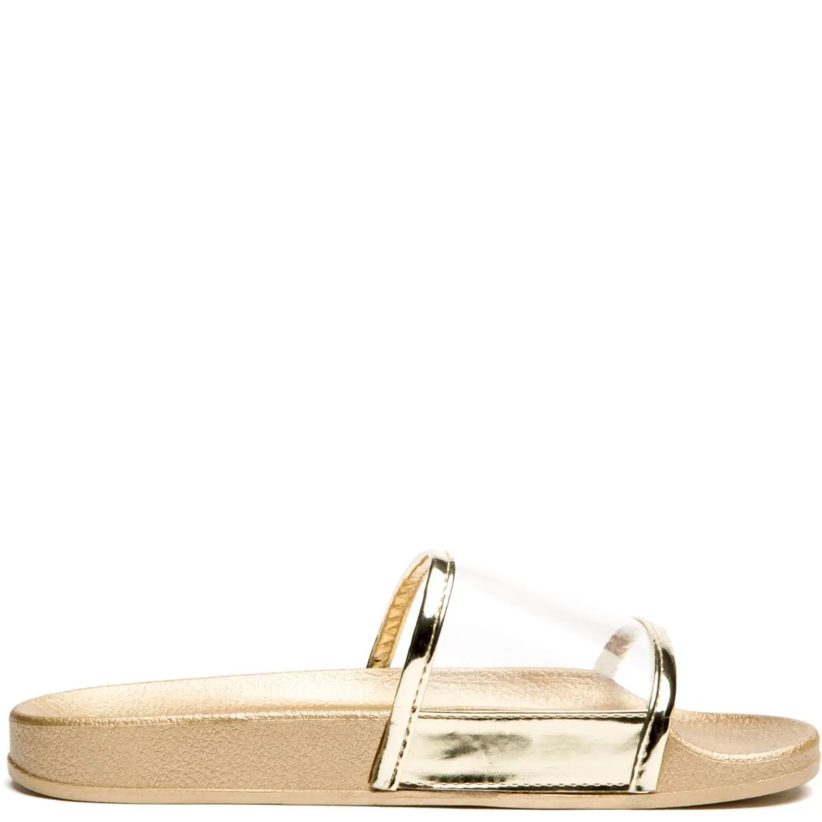 Cape Robbin Moira-11 Gold Slides Gold