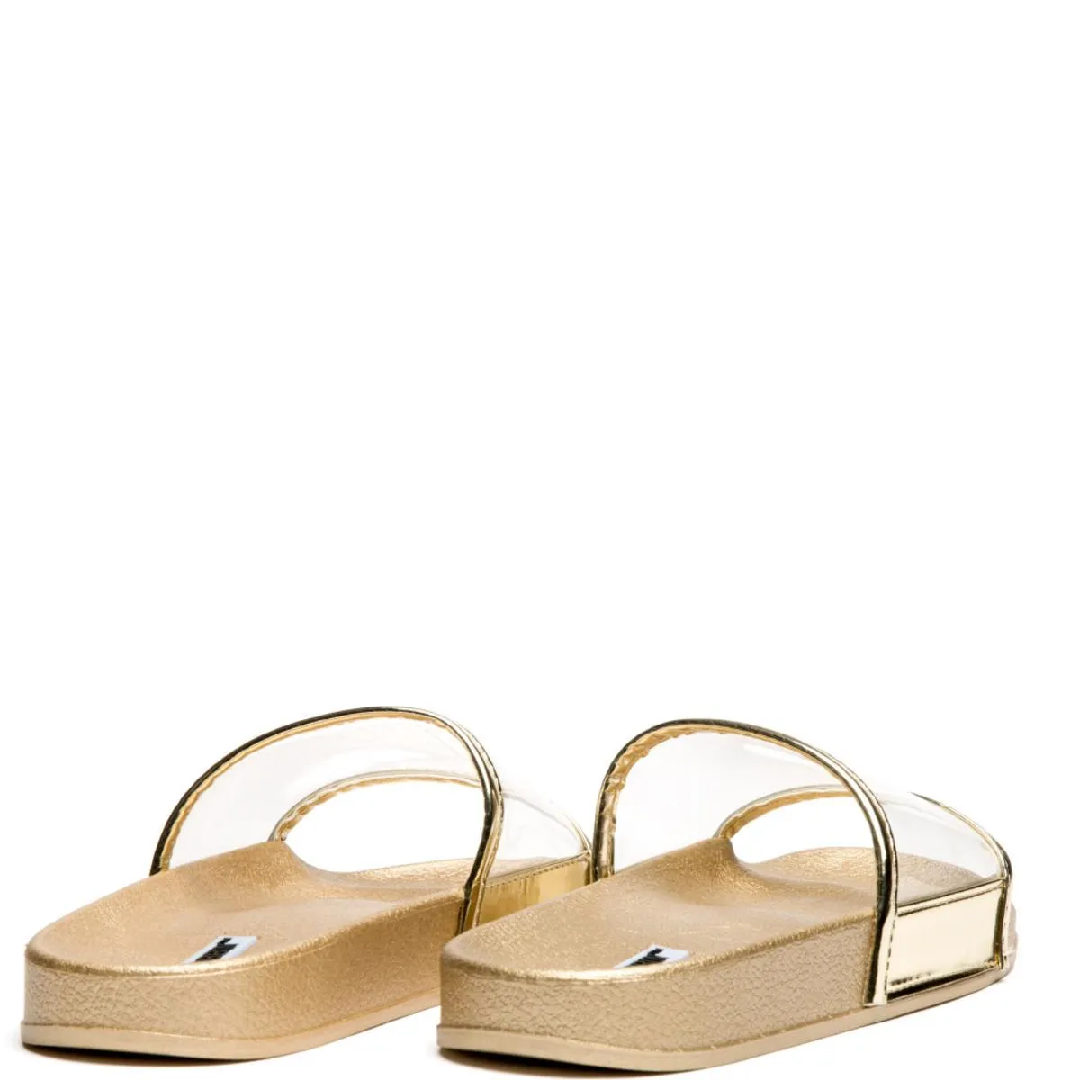 Cape Robbin Moira-11 Gold Slides Gold