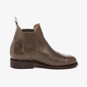 CARLOS Charro Boot Coffee (Size 41)