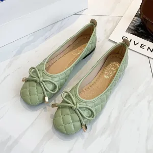 Casual Flats Shoes Women Fashion Pointed Toe  Female Spring Autumn Single Shallow Mouth Loafers Shoes Mocasines De Mujer Zapatos