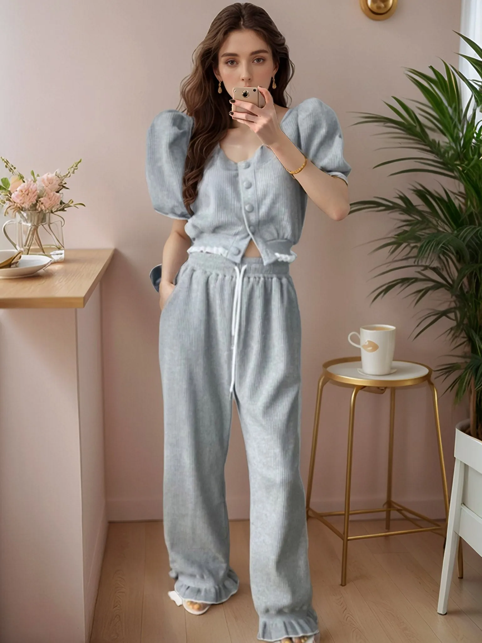 Chic & Comfy Puff Sleeve Training Set