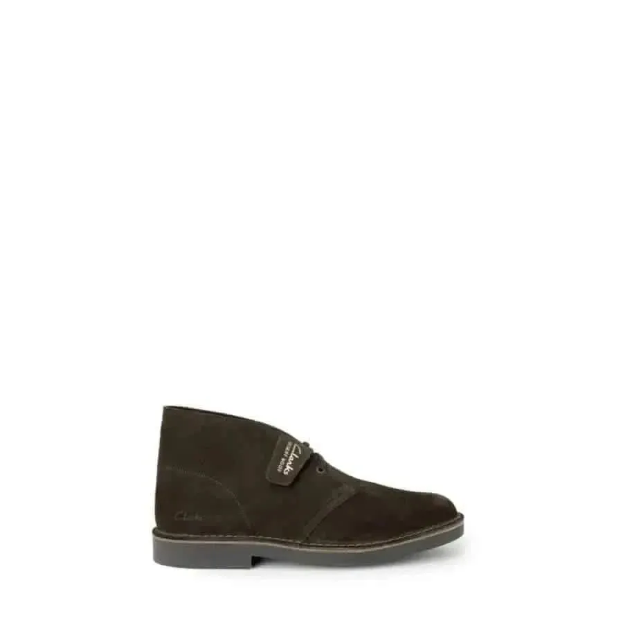 Clarks Men's Brown Leather Ankle Boots