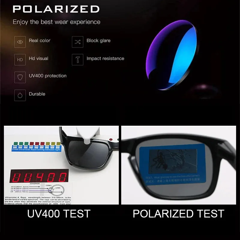 Classic Square Polarized Sunglasses