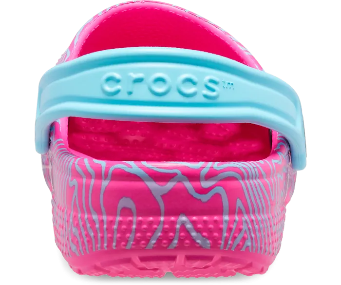 Classic Topographic Clog Kids