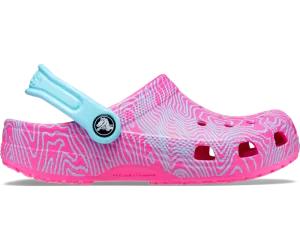 Classic Topographic Clog Kids