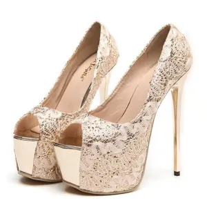 Concerto Shine High Heel – Stylish, Comfortable and Non-Slip Footwear | NEVADA™