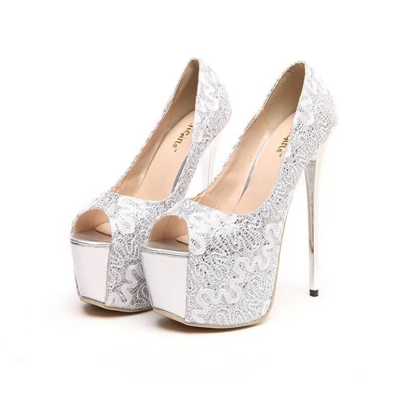 Concerto Shine High Heel – Stylish, Comfortable and Non-Slip Footwear | NEVADA™