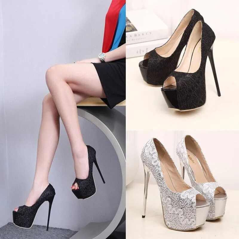 Concerto Shine High Heel – Stylish, Comfortable and Non-Slip Footwear | NEVADA™