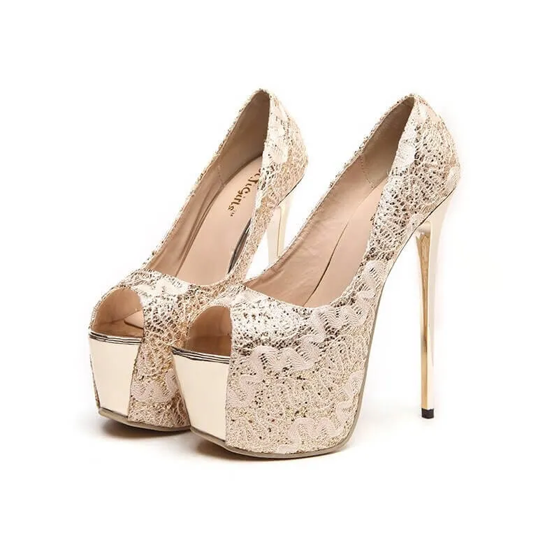 Concerto Shine High Heel – Stylish, Comfortable and Non-Slip Footwear | NEVADA™