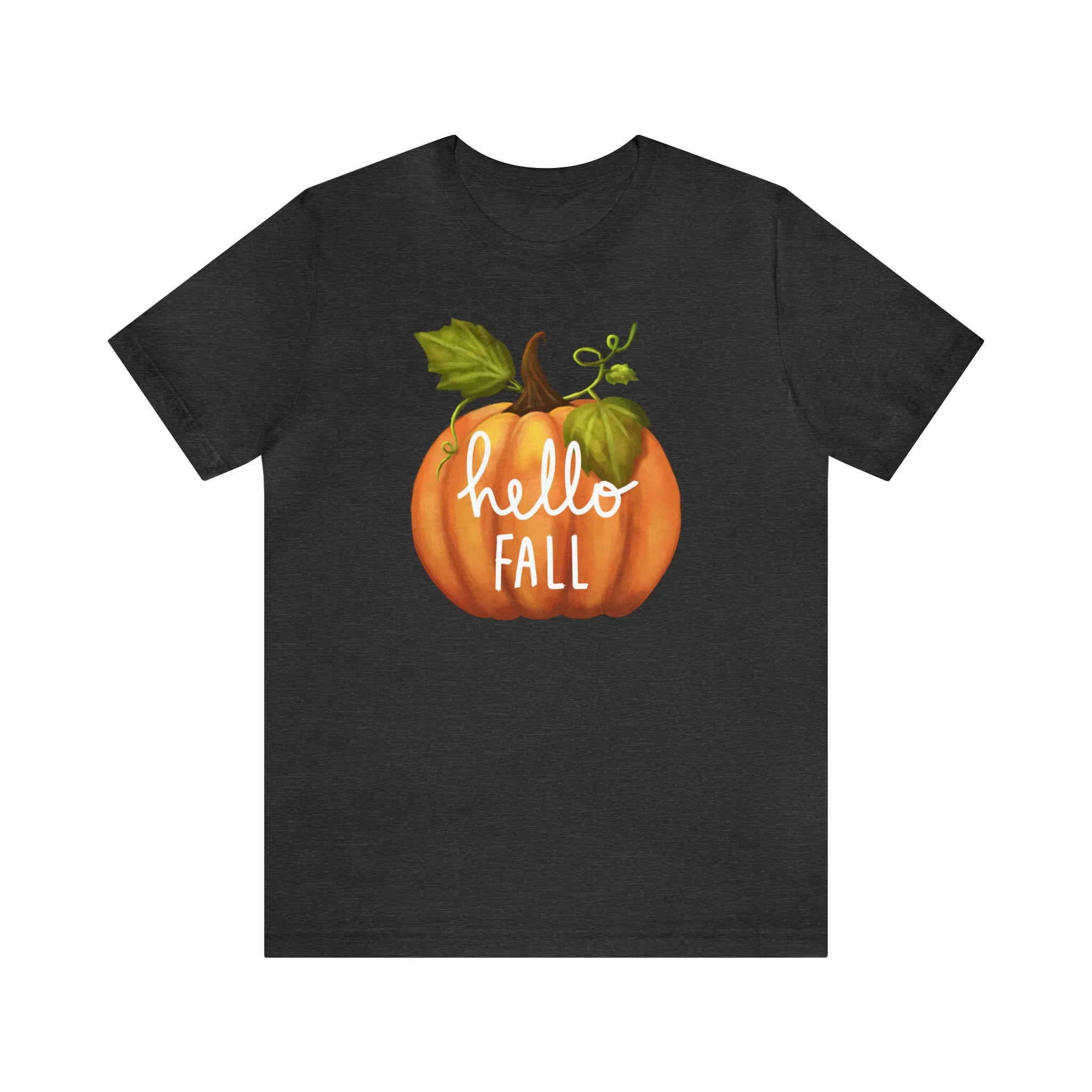 Copy of Hello Fall Shirt, Autumn Pumpkin Shirt , Pumpkin Spice Tee, Funny Pumpkin T-Shirt, Womens Fall Season Shirt