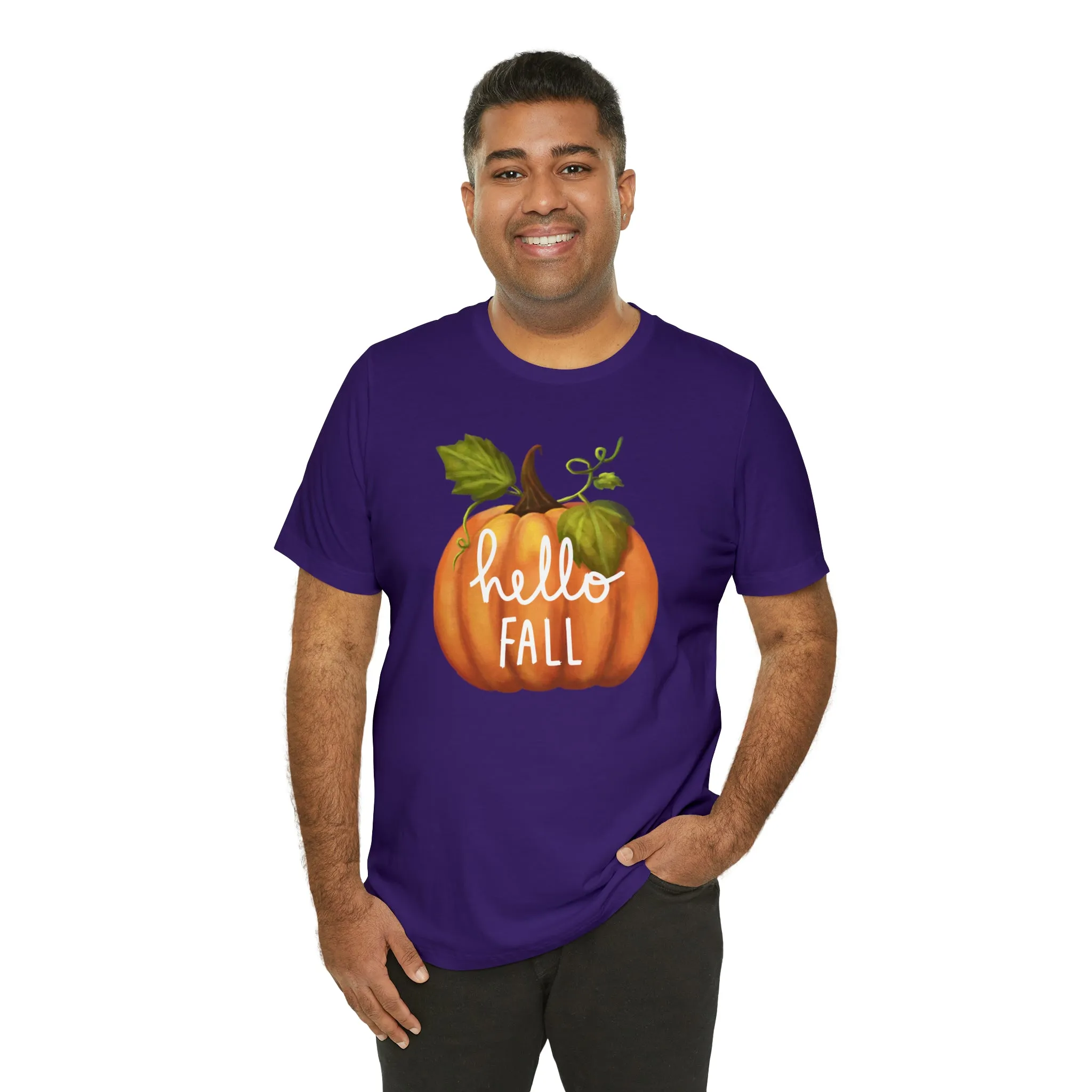 Copy of Hello Fall Shirt, Autumn Pumpkin Shirt , Pumpkin Spice Tee, Funny Pumpkin T-Shirt, Womens Fall Season Shirt