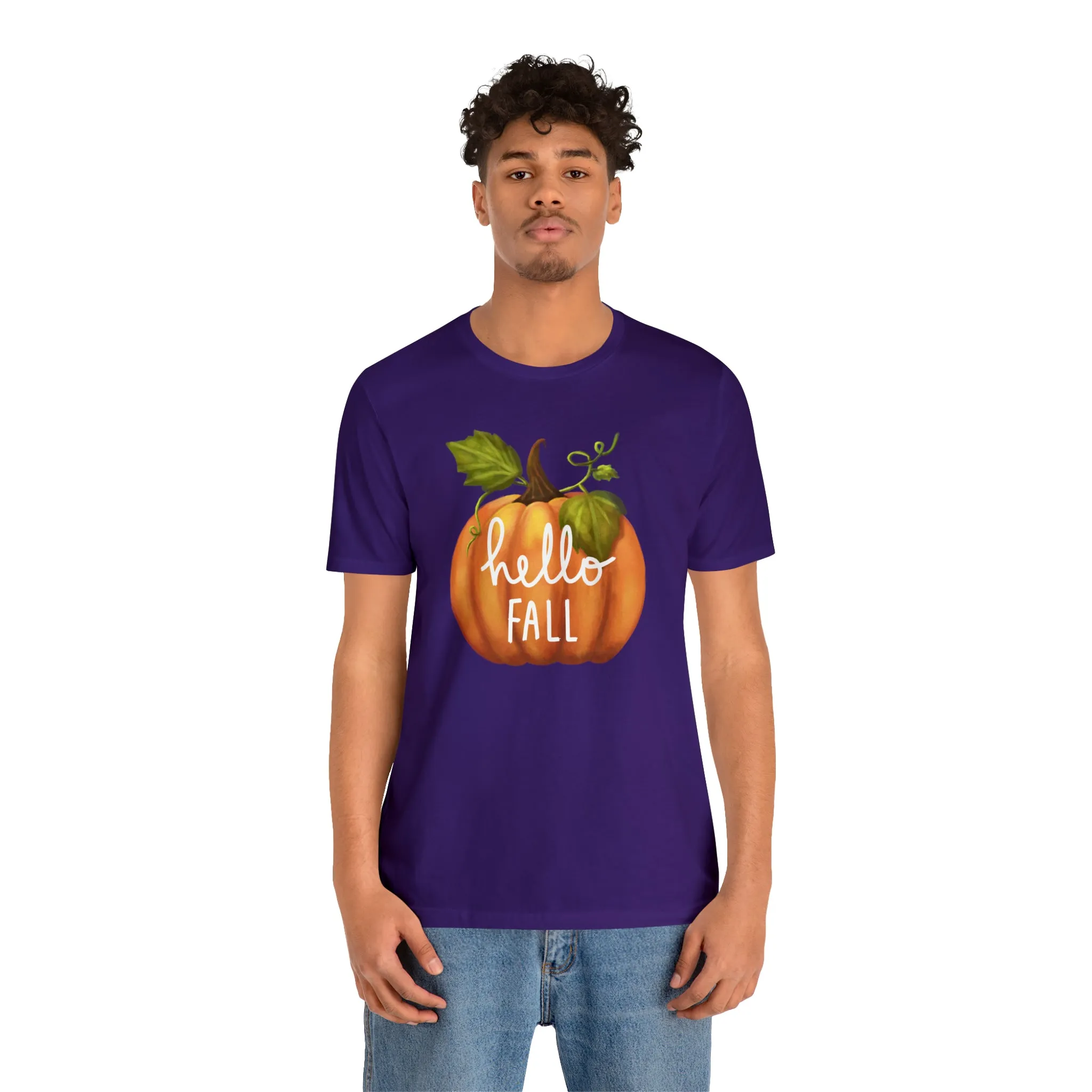 Copy of Hello Fall Shirt, Autumn Pumpkin Shirt , Pumpkin Spice Tee, Funny Pumpkin T-Shirt, Womens Fall Season Shirt