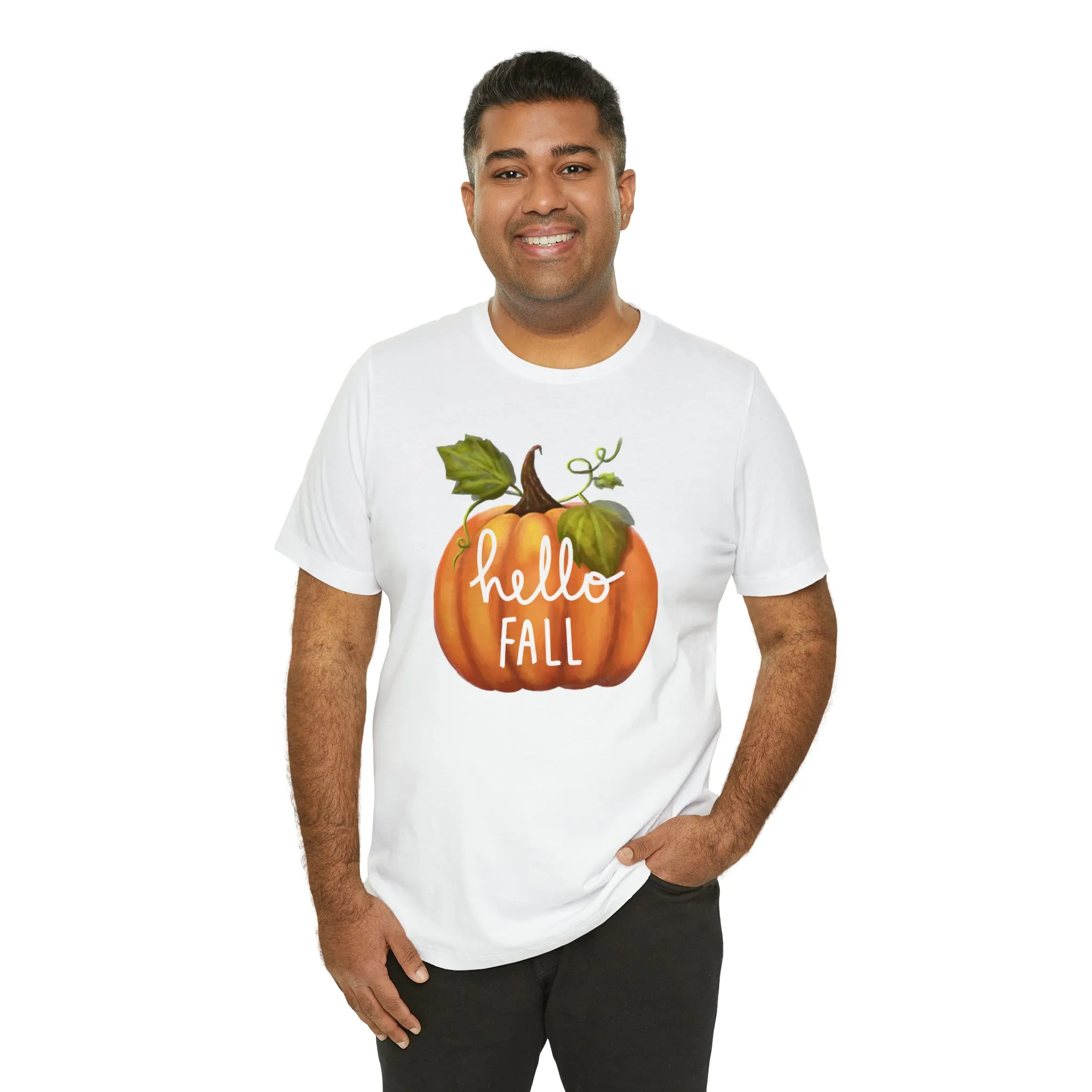Copy of Hello Fall Shirt, Autumn Pumpkin Shirt , Pumpkin Spice Tee, Funny Pumpkin T-Shirt, Womens Fall Season Shirt