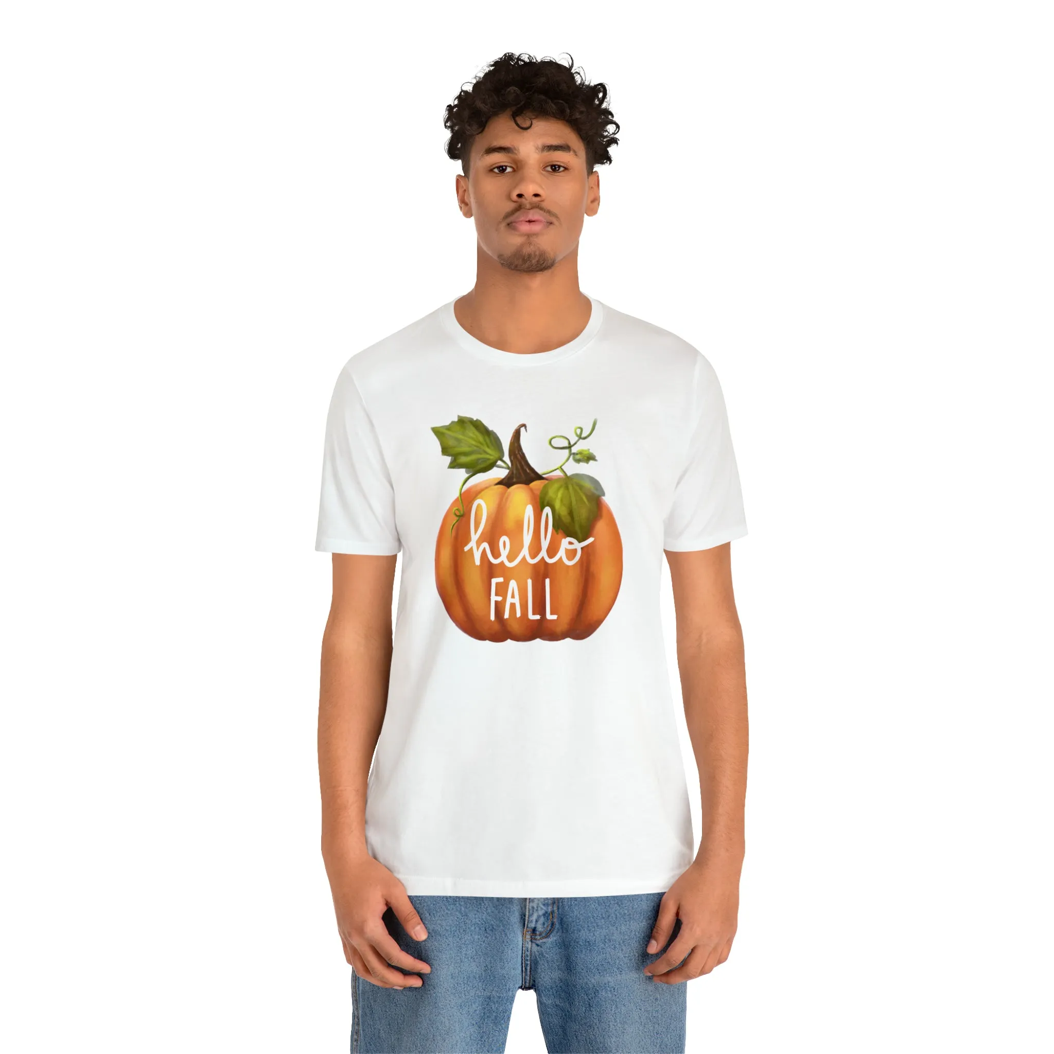 Copy of Hello Fall Shirt, Autumn Pumpkin Shirt , Pumpkin Spice Tee, Funny Pumpkin T-Shirt, Womens Fall Season Shirt