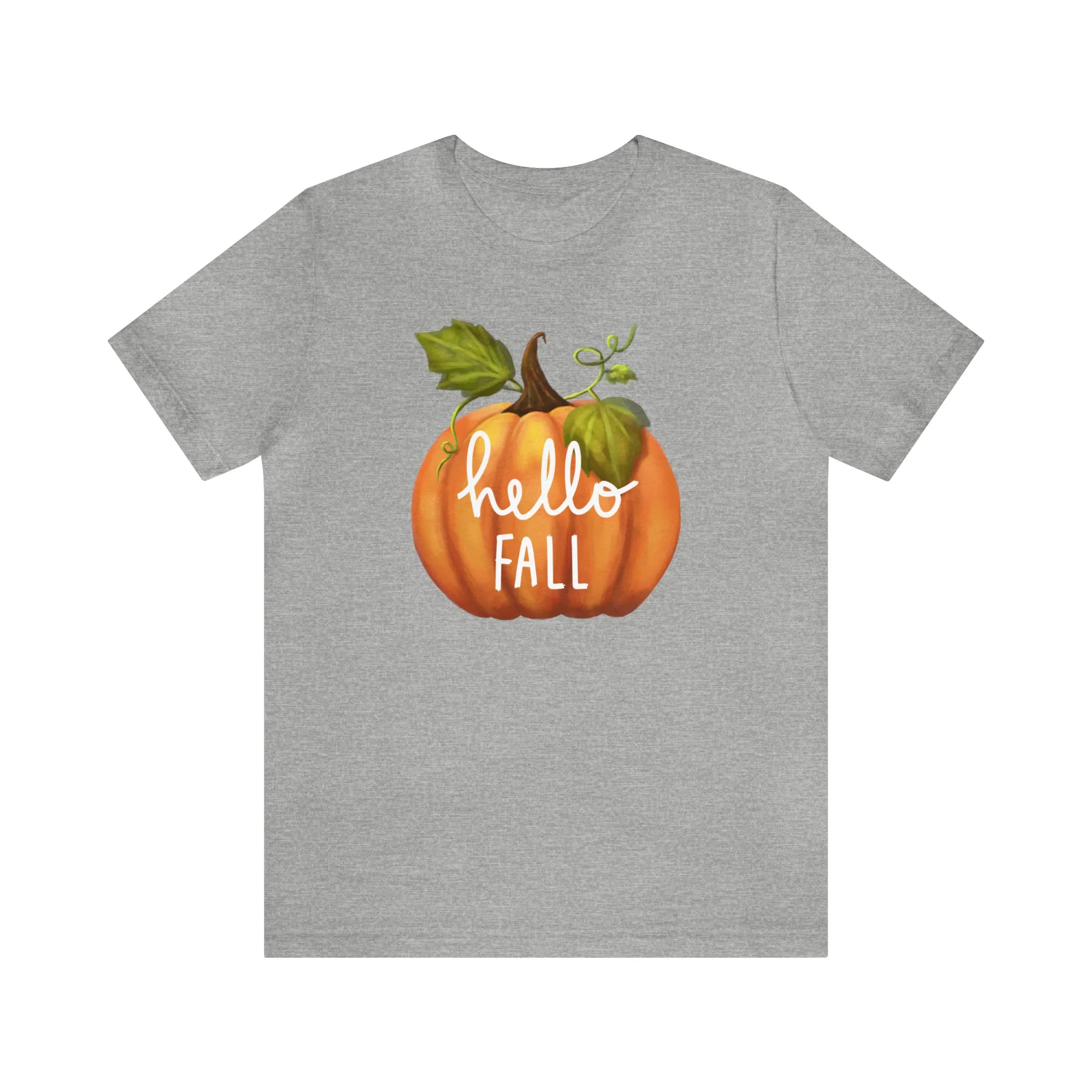 Copy of Hello Fall Shirt, Autumn Pumpkin Shirt , Pumpkin Spice Tee, Funny Pumpkin T-Shirt, Womens Fall Season Shirt