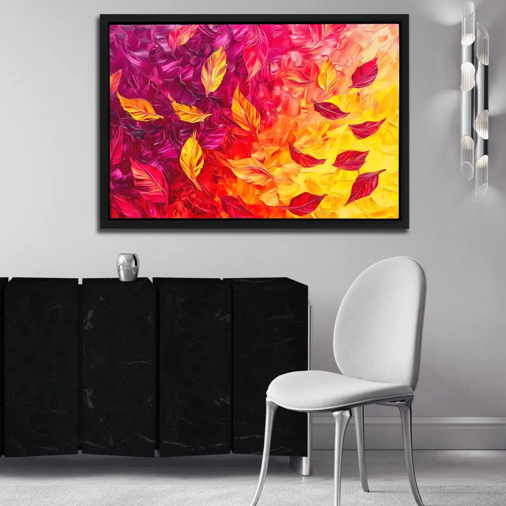 Crimson & Gold Leaves