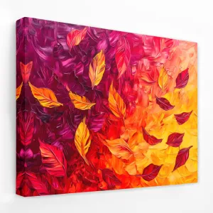 Crimson & Gold Leaves