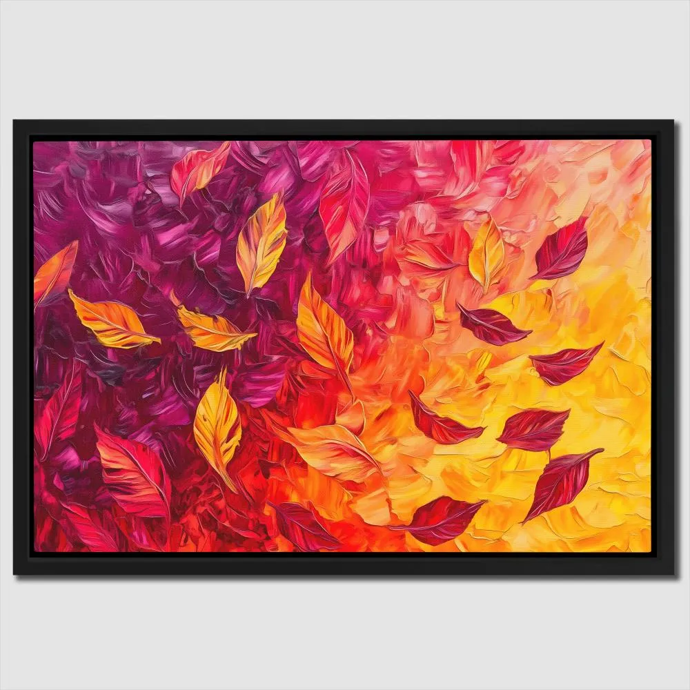 Crimson & Gold Leaves