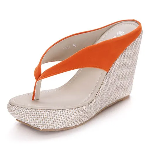 Crystal Queen Platform Wedges / High heel Sandals