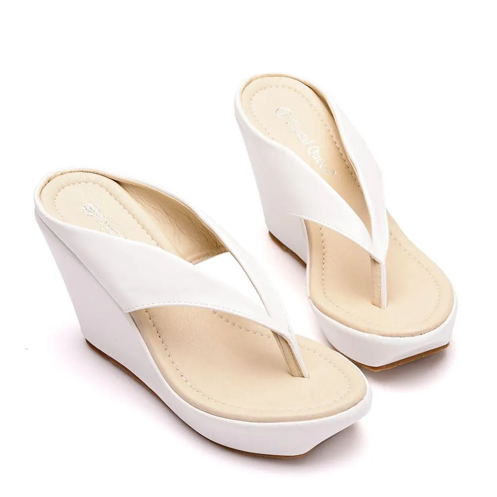 Crystal Queen Platform Wedges / High heel Sandals