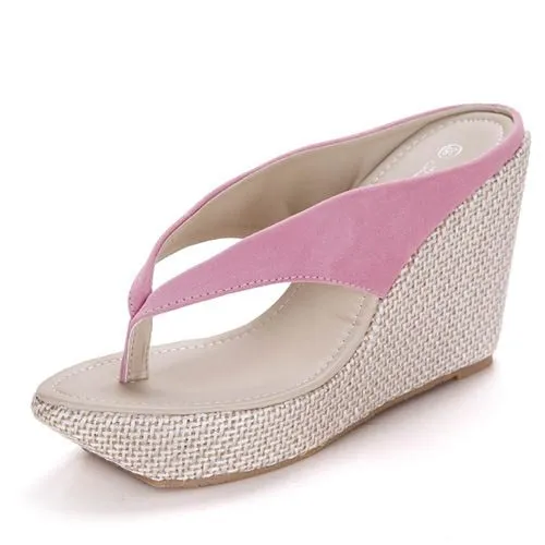 Crystal Queen Platform Wedges / High heel Sandals