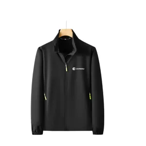 Customized LOGO Casual Windbreaker Jacket