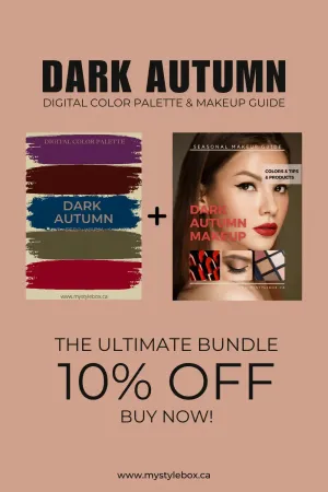 Dark Autumn Digital Color Palette and Makeup Guide
