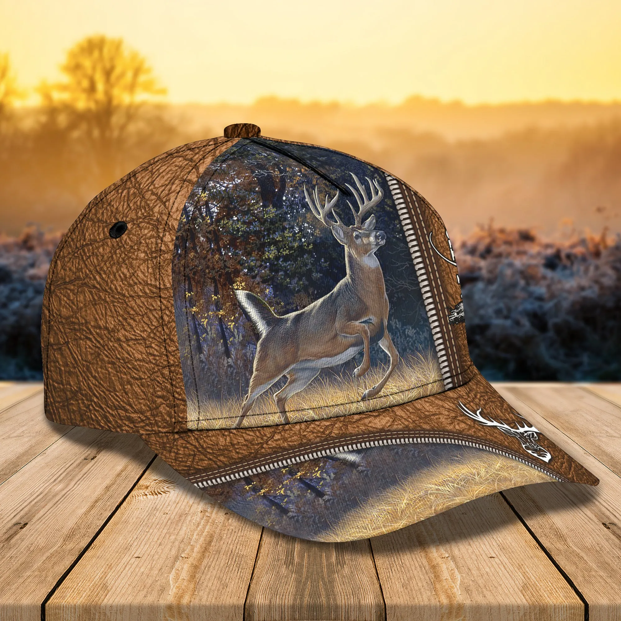 Deer Hunting - Personalized Name Cap 5 - Nvc97