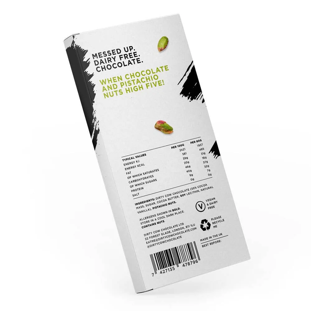 DIRTY COW CHOCOLATE - PISTACHI YO!