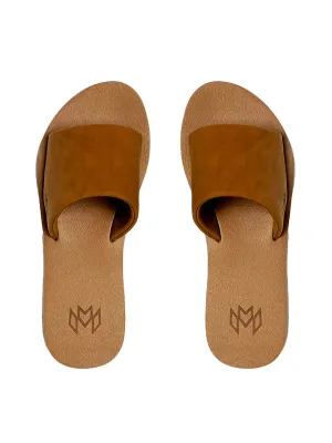 Ellie II Sandals in Saddle
