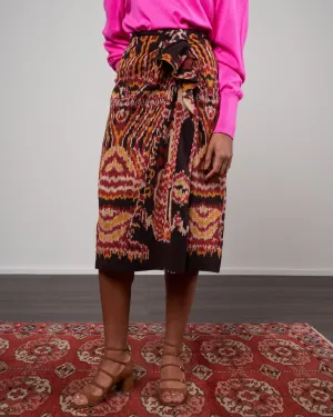 ember skirt - mahogany
