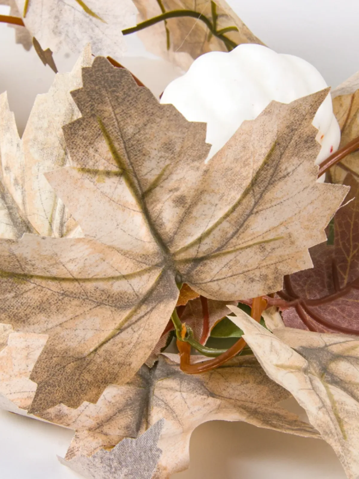 Fall Garland Maple Leaf Thanksgiving, Wedding, Fireplace, and Christmas Foliage Garland