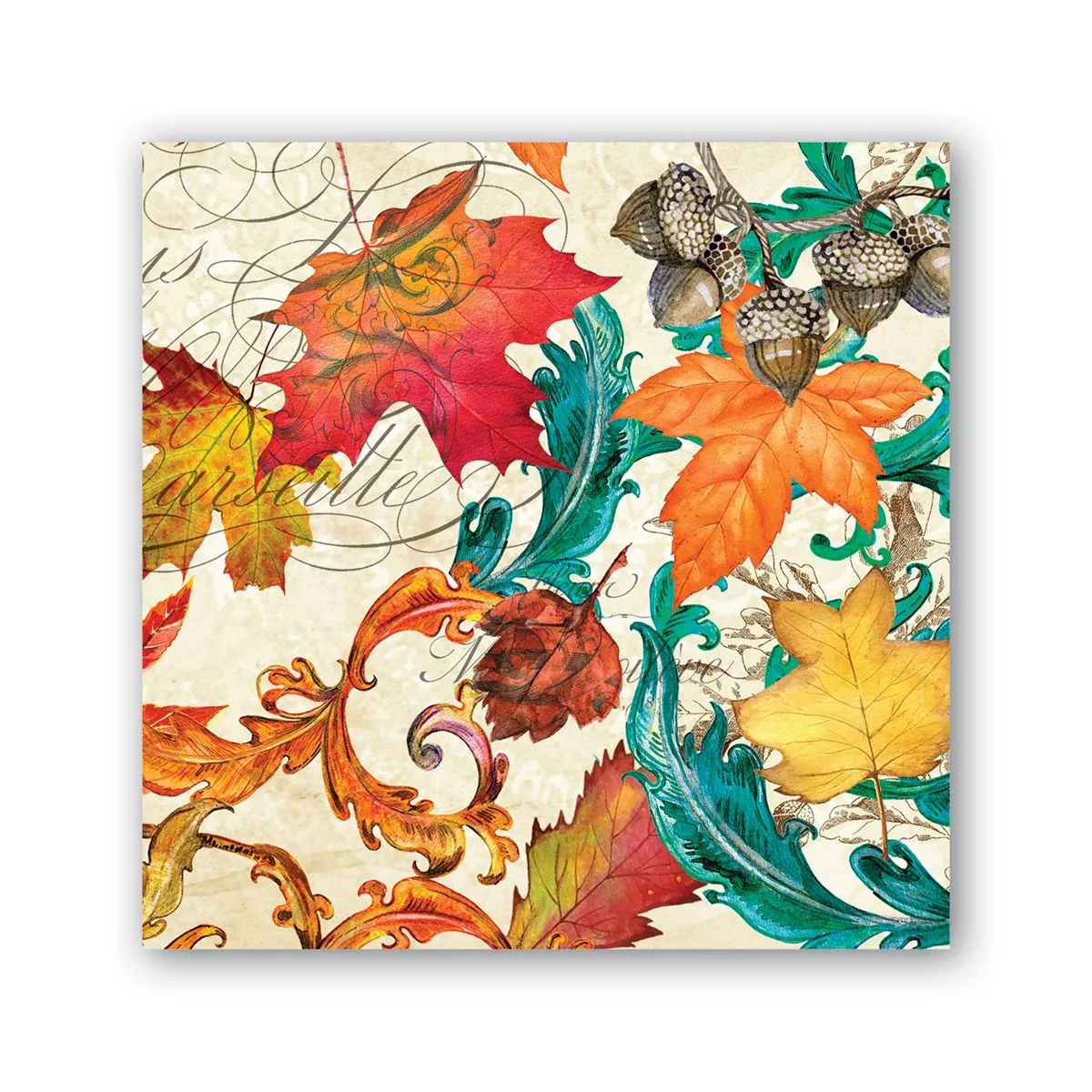 Fall Symphony Cocktail Napkins