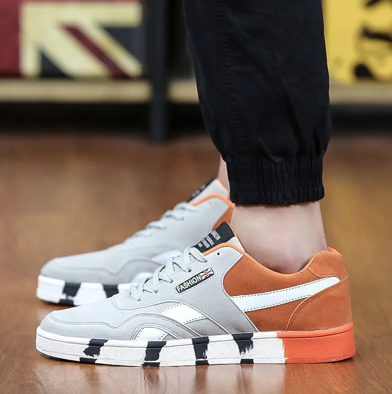 Fashion Men Casual Shoes Spring Autumn Mens Trainers Breathable Flats Walking Shoes