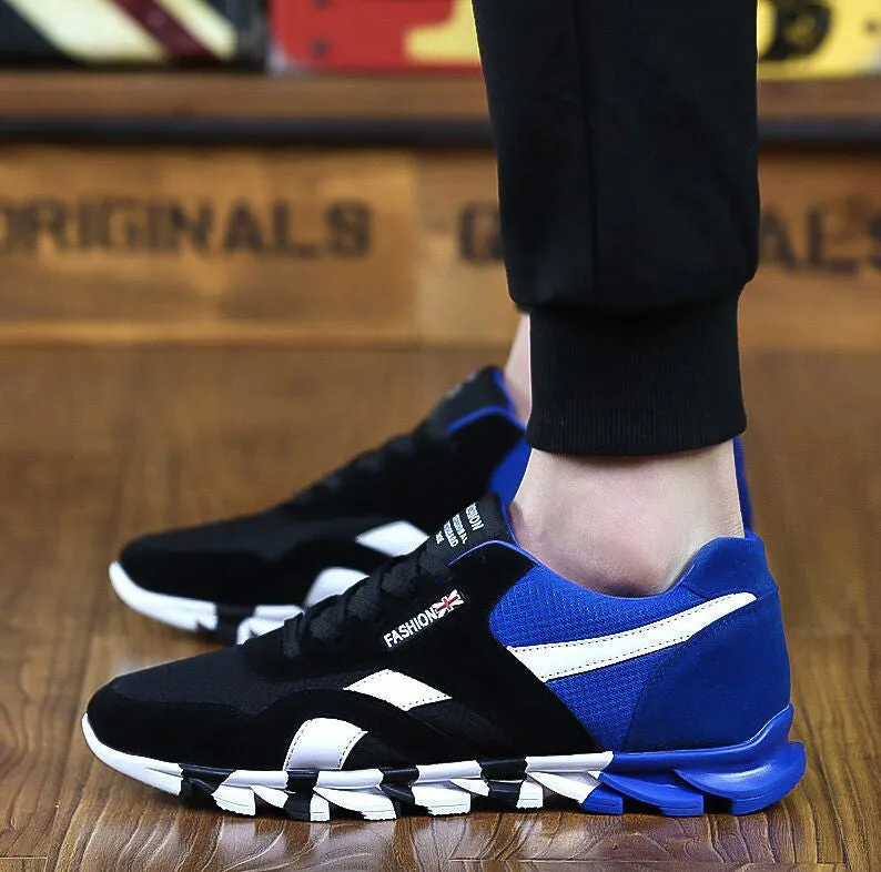 Fashion Men Casual Shoes Spring Autumn Mens Trainers Breathable Flats Walking Shoes