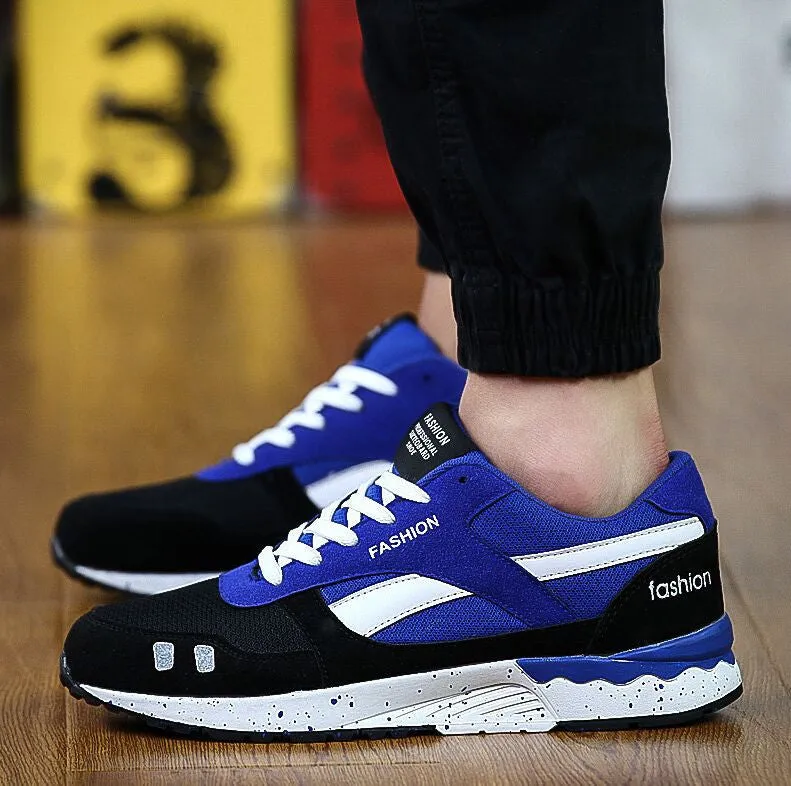 Fashion Men Casual Shoes Spring Autumn Mens Trainers Breathable Flats Walking Shoes