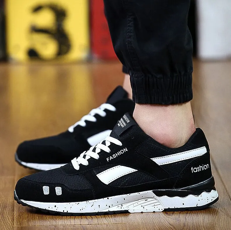 Fashion Men Casual Shoes Spring Autumn Mens Trainers Breathable Flats Walking Shoes