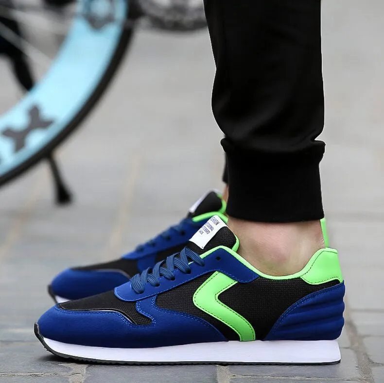 Fashion Men Casual Shoes Spring Autumn Mens Trainers Breathable Flats Walking Shoes