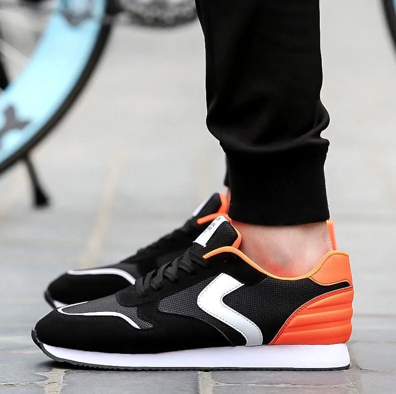 Fashion Men Casual Shoes Spring Autumn Mens Trainers Breathable Flats Walking Shoes