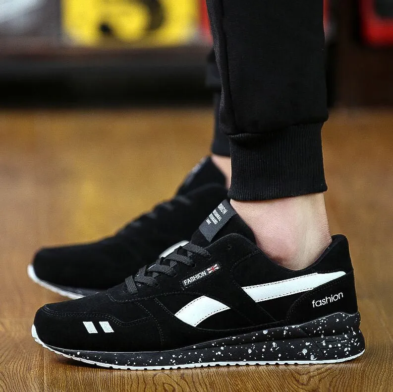 Fashion Men Casual Shoes Spring Autumn Mens Trainers Breathable Flats Walking Shoes