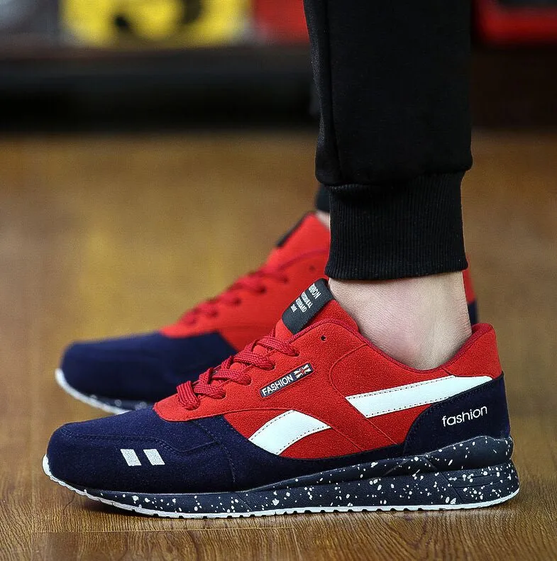 Fashion Men Casual Shoes Spring Autumn Mens Trainers Breathable Flats Walking Shoes