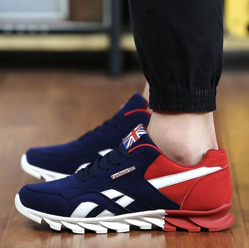 Fashion Men Casual Shoes Spring Autumn Mens Trainers Breathable Flats Walking Shoes