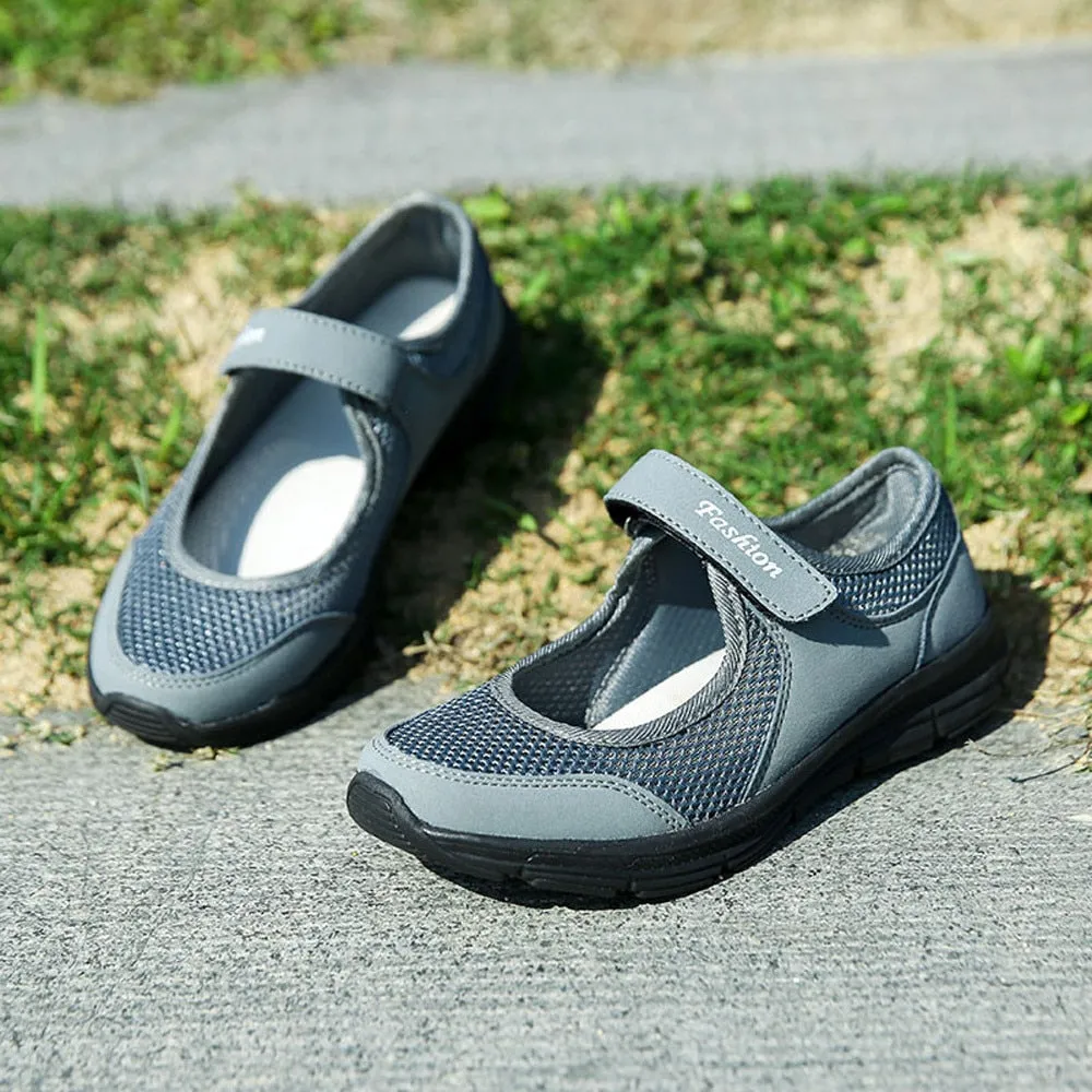 Fashion sporty woman sneakers Summer spring Anti Slip Fitness Running sweet Sports lady tennis flat footwear female Shoes black