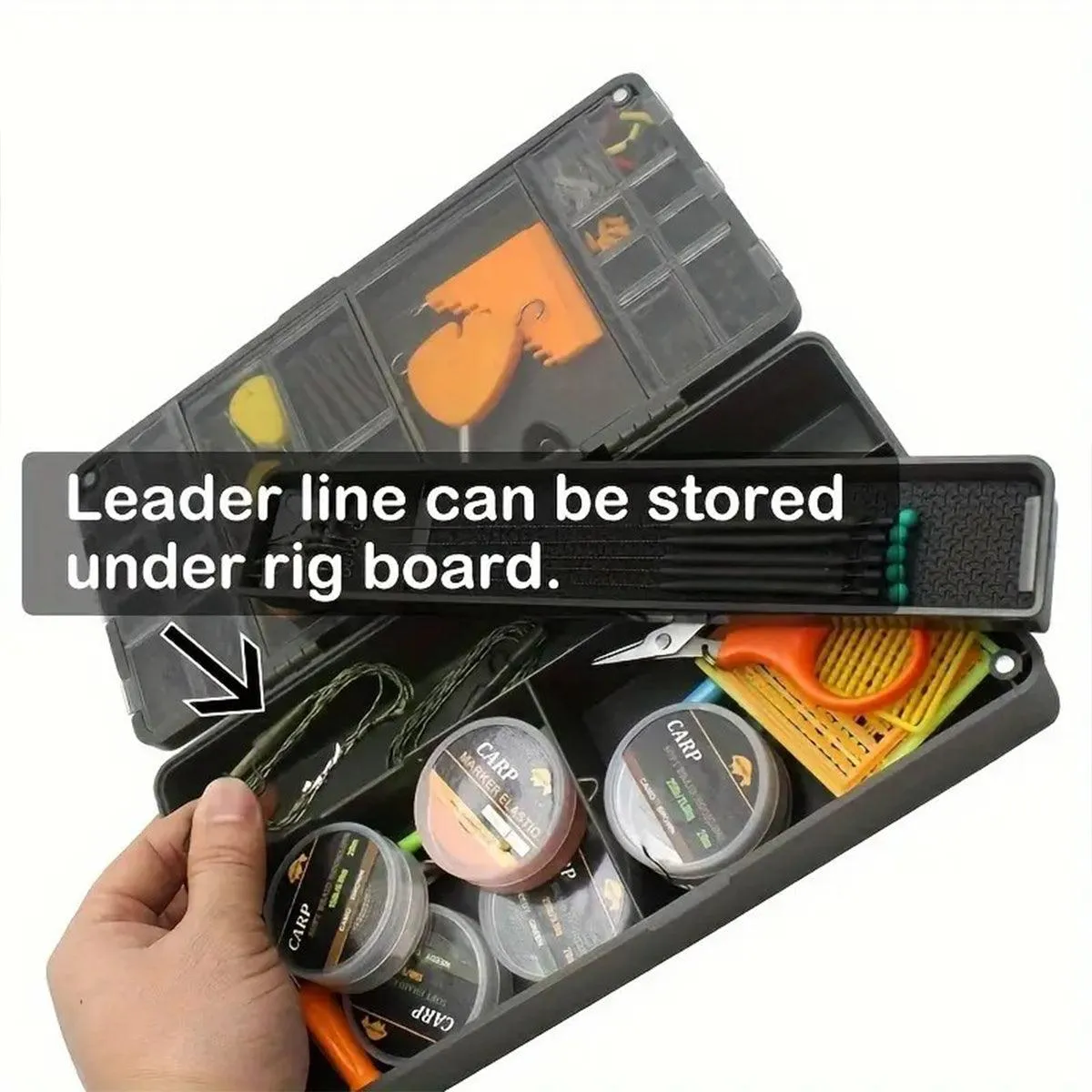 Fishing Accessories Multifunctional Storage Box Tackle Organizer Case Waterproof