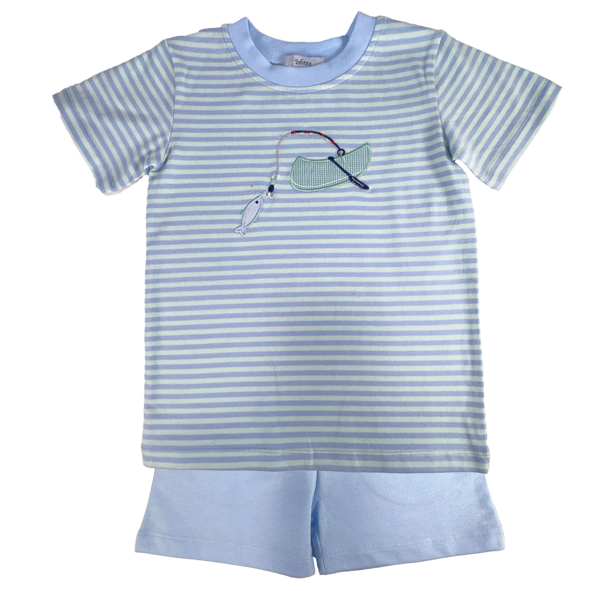 Fishing Boy's Short Set